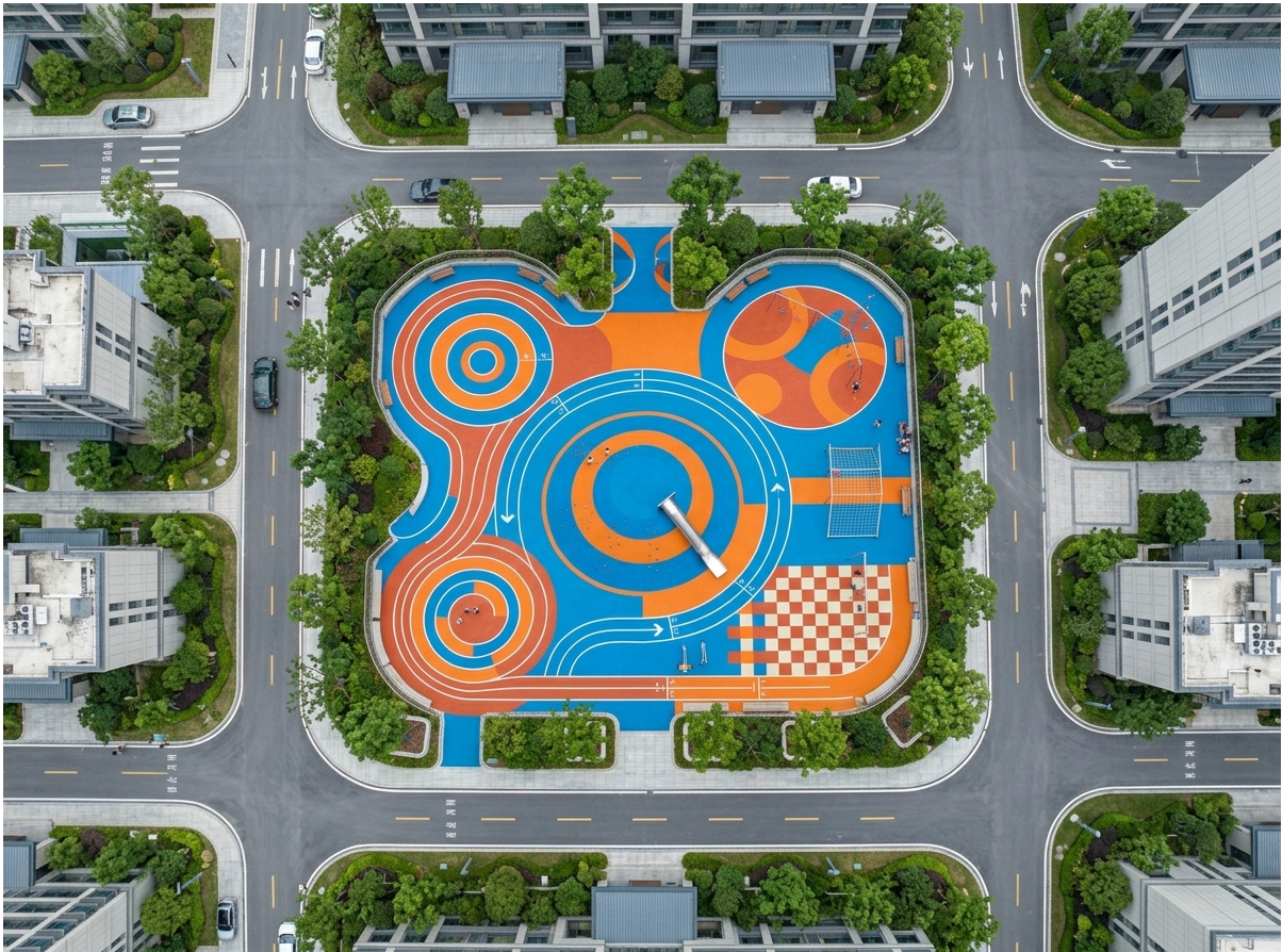 聊城市全塑型塑胶跑道EPDM塑胶跑道 - 排名